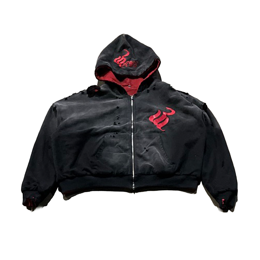 BR Velcro Reversible Zipup