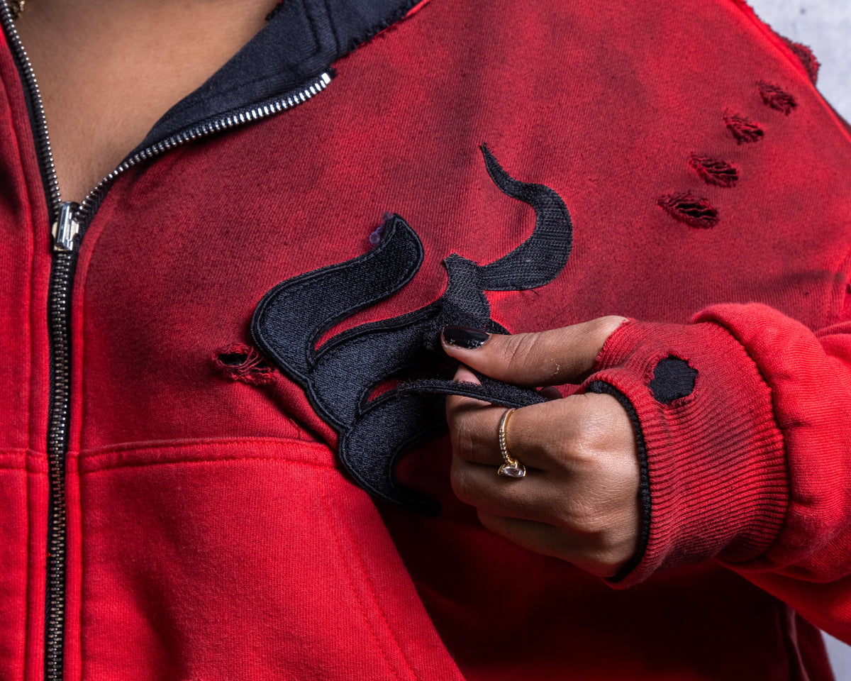 BR Velcro Reversible Zipup